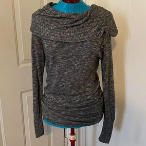 Maurices Cowl Neck Long Sleeved Fitted Sweater Women Size L